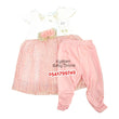 Load image into Gallery viewer, Baby Girl Dress With Pants (DK House) Peach
