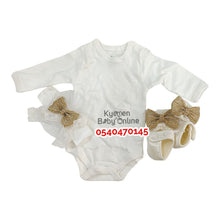 Load image into Gallery viewer, Baby Girl Christening Dress (0-6m) Peach - Kyemen Baby Online
