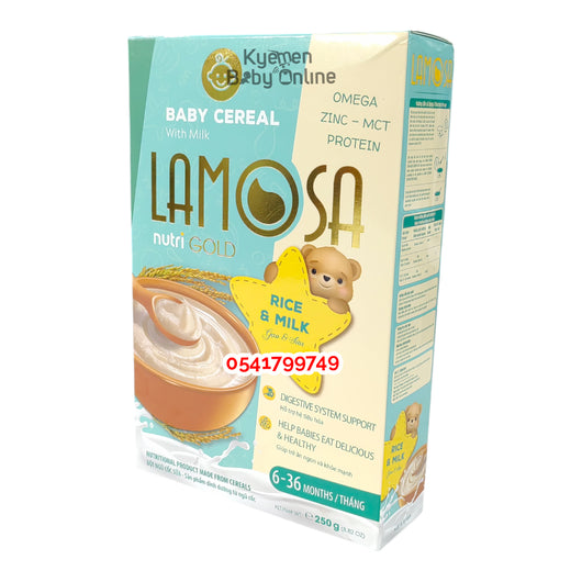 Baby Cereal With Milk Lamosa (Rice and Milk) 6m+