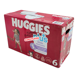 Baby Diapers (Huggies Plus Little Movers) Stage 6 - Kyemen Baby Online