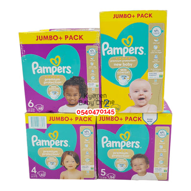 Baby Diapers (Pampers Jumbo Box) - Kyemen Baby Online
