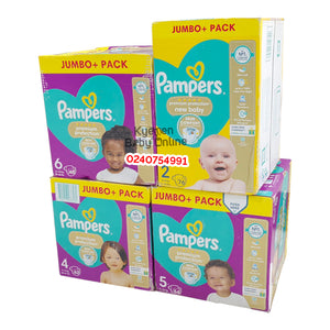 Baby Diapers (Pampers Jumbo Box) - Kyemen Baby Online