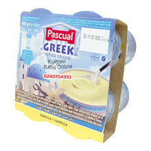 Load image into Gallery viewer, Pascual Greek Yoghurt Vanilla (4pcs) 6m+ - Kyemen Baby Online
