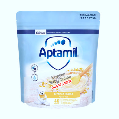 Aptamil Creamed Banana Porridge (125g) 4m+ - Kyemen Baby Online