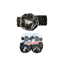Load image into Gallery viewer, Baby Girl Shoe With HeadBand (Miyuebb). - Kyemen Baby Online
