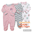 Load image into Gallery viewer, Baby Sleep Suit / Sleep Wear / Overall Mamas And Papas Female 3pcs
