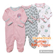 Load image into Gallery viewer, Baby Sleep Suit / Sleep Wear / Overall (Mamas And Papas 3Pcs)  3-6 Months.
