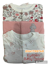 Load image into Gallery viewer, Baby Sleep Suit / Sleep Wear / Overall Mamas And Papas Female 3pcs - Kyemen Baby Online
