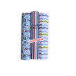 Load image into Gallery viewer, 3 In 1 Coloured Cot Sheet / Receiving Blanket (100cm * 70cm) - Kyemen Baby Online
