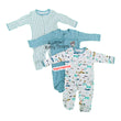 Load image into Gallery viewer, Baby Sleep Suit / Sleep Wear / Overall (Mamas And Papas 3pcs) 0-3 Months.
