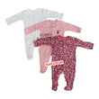 Load image into Gallery viewer, Baby Sleep Suit / Sleep Wear / Overall (Mamas And Papas Female 3pcs) 0-3 Months. - Kyemen Baby Online
