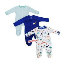 Load image into Gallery viewer, Baby Sleep Suit / Sleep Wear / Overall (Mamas And Papas 3pcs) 9-12 Months. - Kyemen Baby Online
