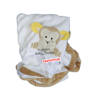 Baby Fleece Blanket Swaddle, Super soft (Kolaco). - Kyemen Baby Online
