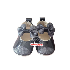 Baby Girl Shoes (Pamily-Bling Bowtie) - Kyemen Baby Online