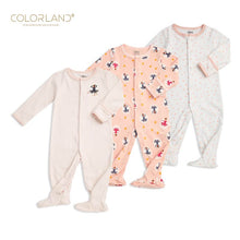 Load image into Gallery viewer, Baby Sleep Suit / Sleep Wear / Overall (Mamas And Papas Female 3pcs) 0-3 Months. - Kyemen Baby Online
