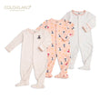 Load image into Gallery viewer, Baby Sleep Suit / Sleep Wear / Overall (Mamas And Papas 3pcs) 9-12 Months.
