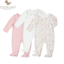 Load image into Gallery viewer, Baby Sleep Suit / Sleep Wear / Overall (Mamas And Papas Female 3pcs) 0-3 Months. - Kyemen Baby Online
