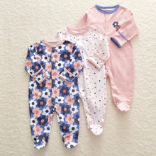 Load image into Gallery viewer, Baby Sleep Suit / Sleep Wear / Overall (Mamas And Papas Female 3pcs) 0-3 Months. - Kyemen Baby Online
