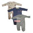 Load image into Gallery viewer, Baby Sleep Suit / Sleep Wear / Overall (Mamas And Papas 3pcs) 0-3 Months.
