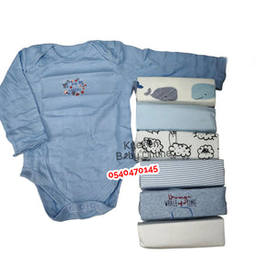 Baby Body Suit (Baby Fo) Long Sleeves 7Pcs