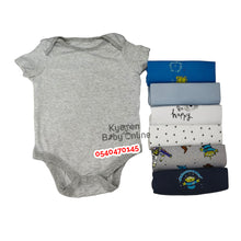 Load image into Gallery viewer, Baby Body Suit (Baby Fo) Short Sleeves 7Pcs - Kyemen Baby Online
