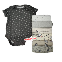 Load image into Gallery viewer, Baby Body Suit (Baby Fo) Short Sleeves 7Pcs - Kyemen Baby Online
