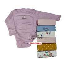 Load image into Gallery viewer, Baby Body Suit (Baby Fo) Long Sleeves 7Pcs - Kyemen Baby Online
