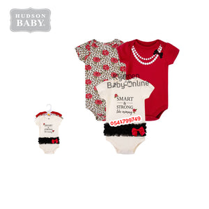 Baby Bodysuit (3 Pieces)Smart And Strong.