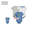 Load image into Gallery viewer, Baby Bodysuit (3 pieces) Let’s Go Camping
