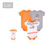 Load image into Gallery viewer, Baby Bodysuit (3 Pieces) Pumpkins
