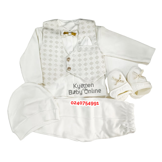 Baby Boy Christening Dress (Seasons Diamond) 0-5m Tiasis