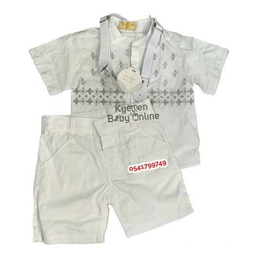 Baby Boy Top And Down /Christening Dress Too Cute.