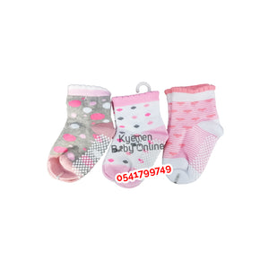 Baby Socks 3pcs (Too Cute Little Layette)