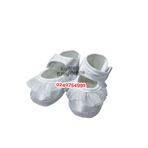 Baby Shoes (All White) Miyuebb