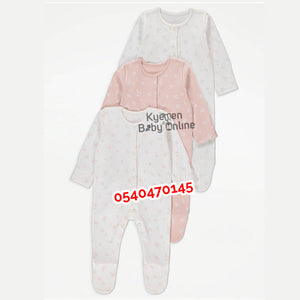 Baby Sleep Suit 3 Pieces (George Baby) Big Baby