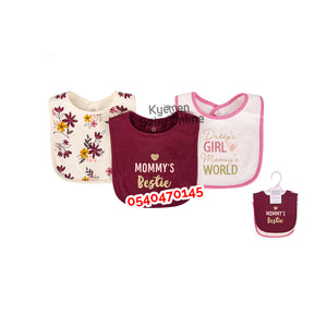 Baby Bib (3 pieces) Hudson Baby