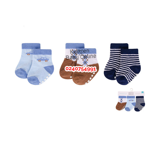 Baby Boy Socks (Hudson Baby) Cars