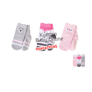 Baby Girl Socks (3 Pairs) Girl Forest