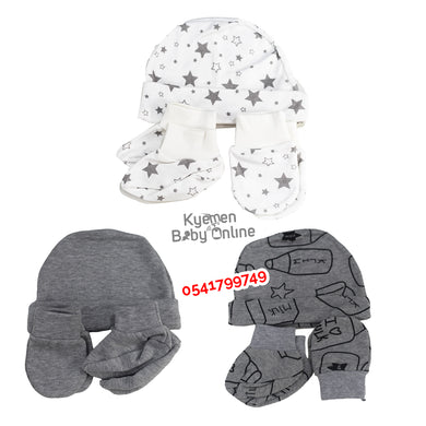 Baby Hat, Socks And Mittens (3 Pcs) - Kyemen Baby Online