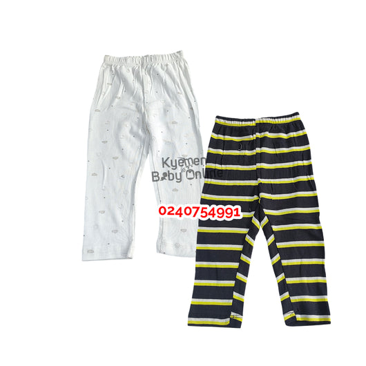 Baby Trousers (Carters Multicolored Pants) 2pcs - Kyemen Baby Online