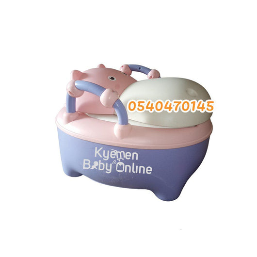 WC  Potty  Chamber Pot (WC Potty) With Brush - Kyemen Baby Online