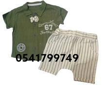 Load image into Gallery viewer, Baby Boy Dress Top and Down ( Rosa Baby 67) - Kyemen Baby Online
