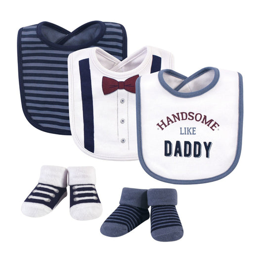 Baby Bib (3 Pieces With Socks) Handsome Daddy - Kyemen Baby Online