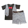 Load image into Gallery viewer, Baby Boy Round Neck and Short with Bow tie (mayoral) - Kyemen Baby Online
