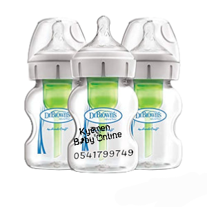 Baby Feeding Bottle (Dr. Brown Anti-Colic Bottle 150ml )3pcs - Kyemen Baby Online