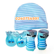 Load image into Gallery viewer, Baby Hat, Shoe Socks and Mittens Set( Carter&#39;s Junior) - Kyemen Baby Online
