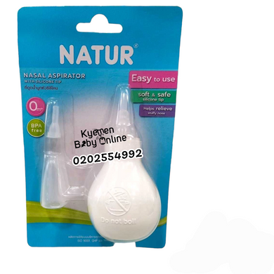 Natur  Nasal Decongester / Nose Aspirator / Bulb Syring / Bentua - Kyemen Baby Online