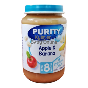Purity Apple And Banana (6pcs) 8m+ - Kyemen Baby Online