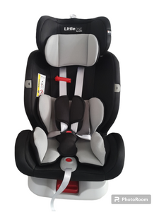 Little One By Pepita Car Seat (Black-Grey) - Kyemen Baby Online