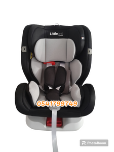 Little One By Pepita Car Seat (Black-Grey) - Kyemen Baby Online